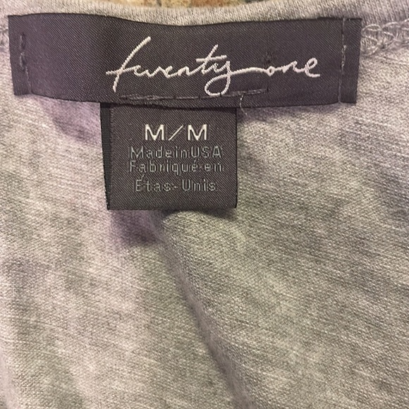 Twnntyone Dress mini blue black gray plaid Sleeveless womens size M rayon cotton - Picture 15 of 16